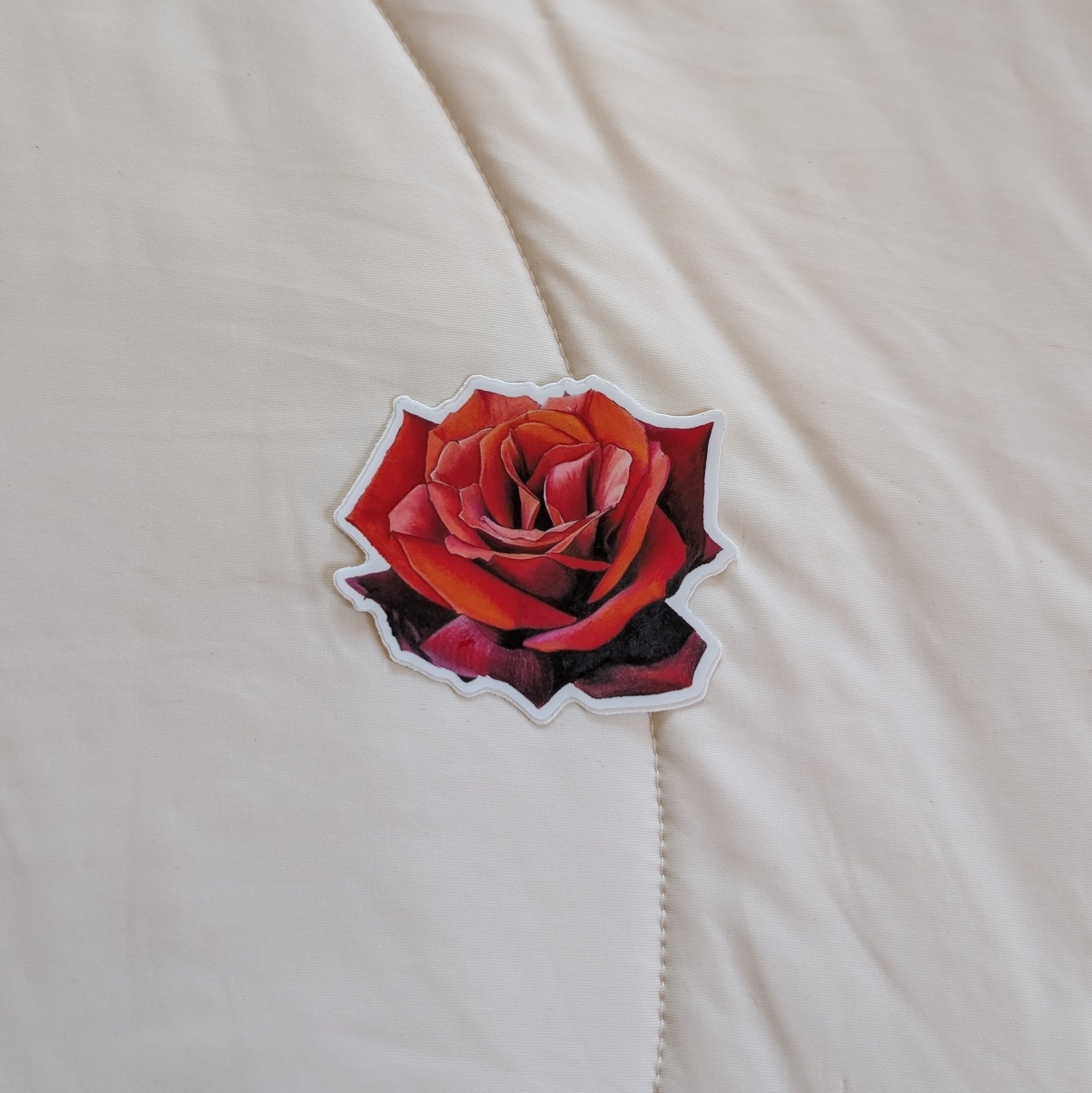 Red Rose sticker