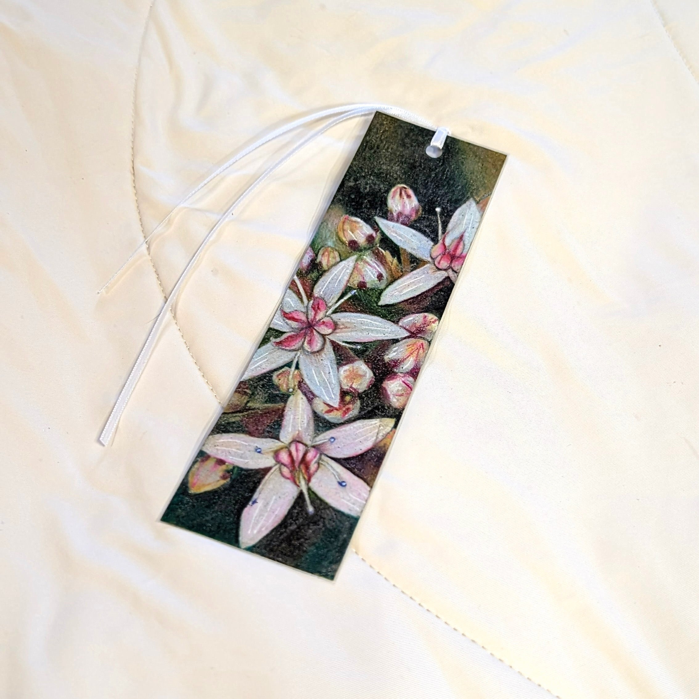Crassula Ovuta bloom bookmark