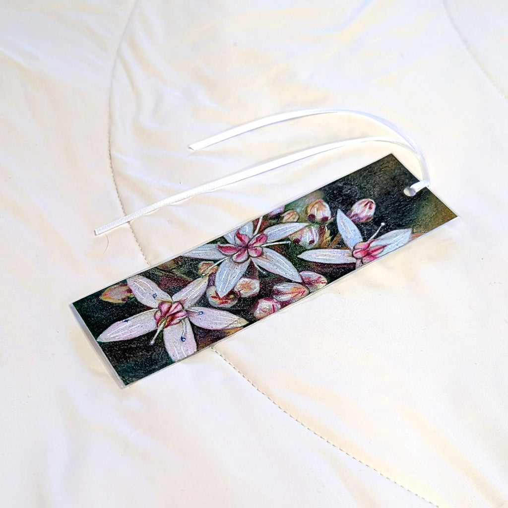 Crassula Ovuta bloom bookmark