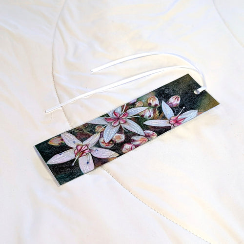 Crassula Ovuta bloom bookmark